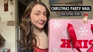 My SEXY Christmas Time Victoria Secret PANTY HAUL & Try On 