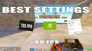 BEST RUST SETTINGS STRECHED BASSBOOSTED COMMANDS FAST ALT LOOK