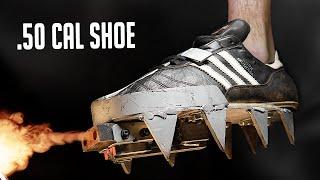 My soccer shoe breaks world records and my shin bone