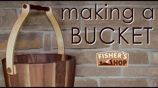 Woodworking How to make a wooden bucket