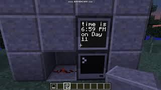 Minecraft ComputerCraft - Clock Minecraft time