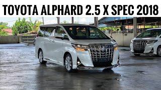 Toyota Alphard 2.5 X spec 2018