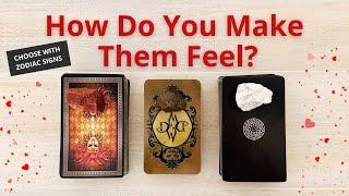 HOW DO YOU MAKE THEM FEEL? PICK A CARD ️ LOVE TAROT READING  TWIN FLAMES  SOULMATES