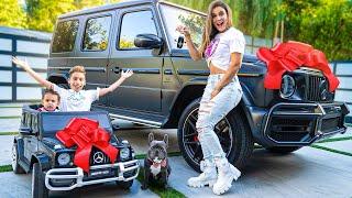 SURPRISING WIFE & KIDS with DREAM CARS   The Royalty Family