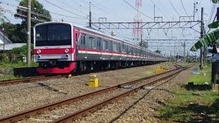 Ketemu KRL Belang Kompilasi Kereta Api KRL Di Sekitar Depok