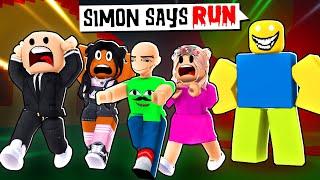 SIMON SAYS RUN  Roblox  Funny Moments