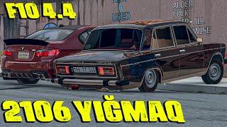 Aftoş Vaz2106 Yığmaq Paslı Maşının Təmiri Bmw f10 4.4  Maşın Oyunları  BeamNG.Driver #malikbedelov