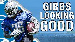 Jahmyr Gibbs looking GOOD at Detroit Lions OTAs