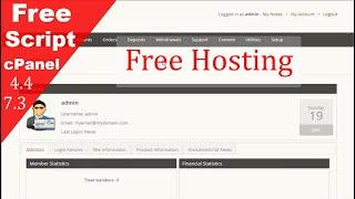 أفضل إستضافة مجانية بلوحة تحكم cPanel ومساحة مفتوحه مدى الحياة + رفع سكربت مجانا لربح المال شرح كامل