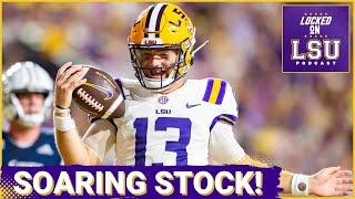 Should Garrett Nussmeier Return to LSU in 25?  No. 1 QB Elijah Haven Exclusive