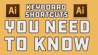 Adobe Illustrator keyboard shortcuts you should know