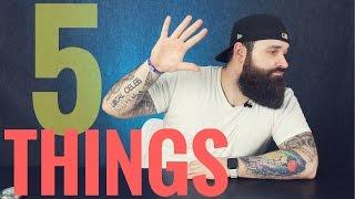 5 things I wish I knew back then  Beginner Beard Tips