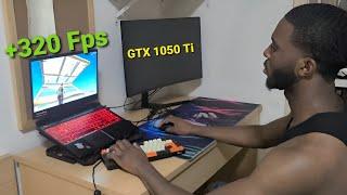 How much FPS can this i7-8750H CPU GTX 1050 Ti Laptop give?