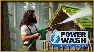 From Mossy to Pristine Cleaning the Treehouse in Powerwash Simulator