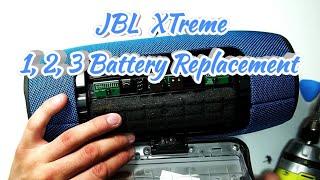 JBL Xtreme How To Replace Battery - Battery Replacement