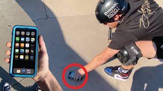 Trying to break an iPhone 11 at SKATEPARK