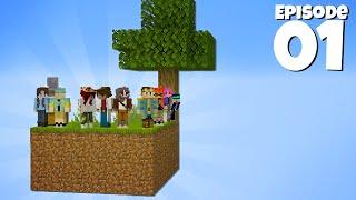 I Joined the First Skyblock SMP  Skyblock Kingdoms