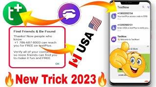 TextNow New Trick  Get unlimited USA  WhatsApp Number in textplus