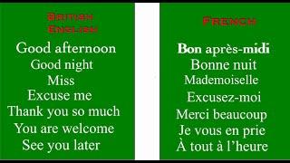 Lesson 11  Basic vocabulary in French for beginners and intermediates  Pronunciation in French
