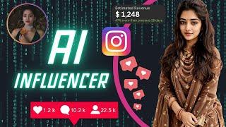 How I Created Realistic Indian AI Influencer  AI Instagram Model