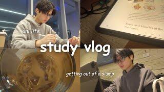 study vlog  productive nights getting my life back together