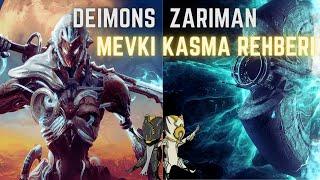 WARFRAME ZARİMAN ve DEIMOS MEVKİ KASMA  2024 TÜRKÇE GAMEPLAY