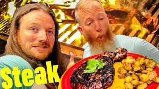 Cooking Ribeye Steak For The First Time With An Irish Guy
