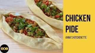 Chicken Pide  Turkish Pizza  Quick and Easy