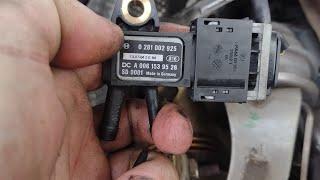 How To Test DPF Differential Pressure Sensor. Diagnostic