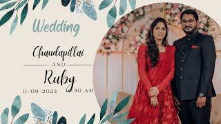 WEDDING CHANDAPILLAI + RUBY