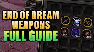 End Of DreamEOD Weapons  Beginners Guide  Dragon Nest SEA