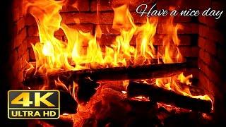  Soothing Fireplace Ambience  Burning Fireplace with Crackling Fire Sounds