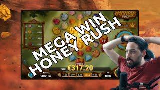 Honey Rush Mega Win - Finally the slot gods answered