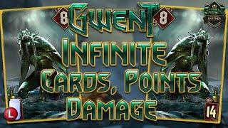 I BROKE THE GAME WITH DAGON  GWENT SACRED AND PROFANE EXPANSION MONSTERS DECK GUIDE