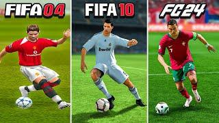 Scoring an INSANE Goal With Ronaldo In Every FIFA 04-24