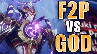 First Encounter vs Scaramouche Boss Fight  Live Reaction  F2P vs Scaramouche  Genshin Impact