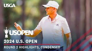 2024 U.S. Open Highlights Round 2 Condensed