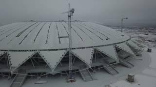 Стадион Самара Арена 1.01.2018 4K