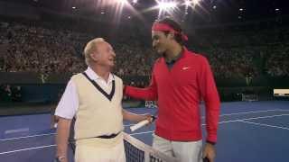 A Legendary Warm-Up With Federer & Laver  Australian Open