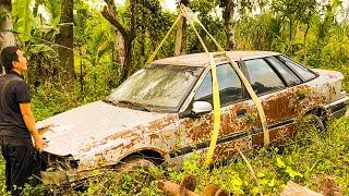 Spectacular Restoration Of Daewoo Espero Car  Astonishing Skill Brings It Back To Brand New