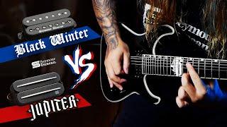 METAL PICKUPS COMPARISON - BLACK WINTER vs. JUPITER 7 strings