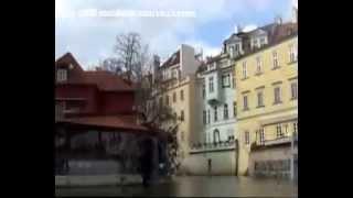 Cruise on the Valtava river in Prague Czech Republic - Charles Bridge Prague Castle etc.
