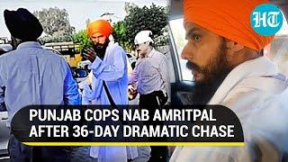 Amritpal Singh arrested after 36-day manhunt Punjab cops urge Maintain Peace I Watch