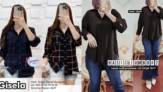 78 Trend Model Kemeja Blouse Wanita Cocok Buat Ngantor & OOTD