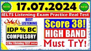 IELTS LISTENING PRACTICE TEST 2024 WITH ANSWERS  17.07.2024