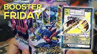 BOOSTER FRIDAY #1 Unpacking Loose Packs BT-12  Digimon Card Game Opening