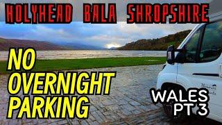 ITS A BIT WINDY WALES PART 3. HOLYHEAD. BALA LAKE. SHROPSHIRE. CARDING MILL VALLEY. STORM DEBI.