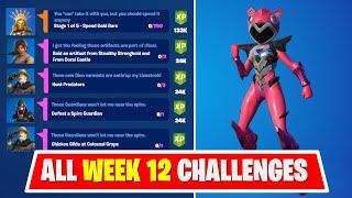 All Week 12 Epic and Legendary Quests Challenges Guides in Fortnite Chapter 2 Season 6