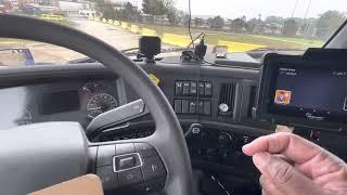 How to lock the center diff and drive axle in a 2021 Volvo VNL760