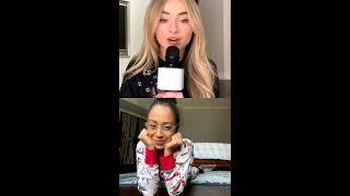 Sabrina Carpenter  Livestream Instagram  9 August 2020 feat. Liza Koshy